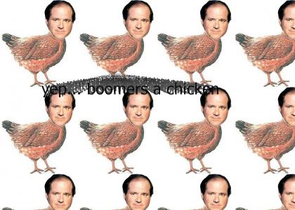 Yep a chicken on ESPN..................chris berman is a chicken