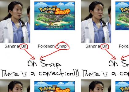 Sandra Oh Pokemon Snap