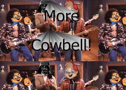 Chipmunks Need More Cowbell!