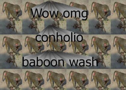 Baboon wash