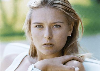 Maria Sharapova stares into your soul