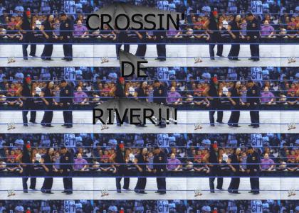 Crossin' de river!