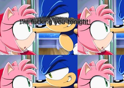 Sonic wants to fuck amy tonight