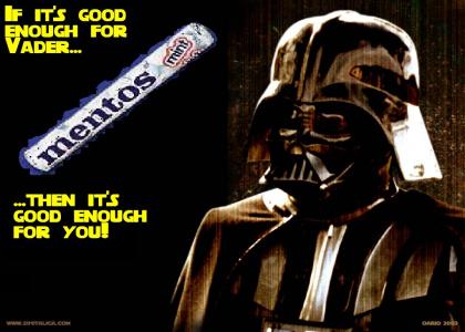 Darth Vader sings Mentos!