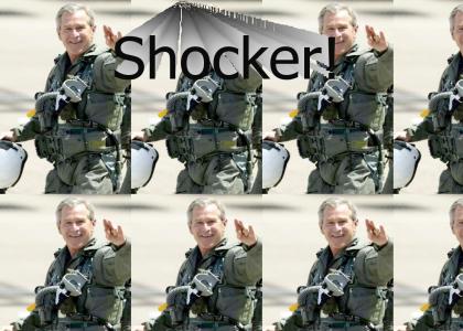 Bush Throws Up The Shocker
