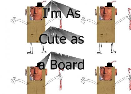 Picard Thinks He's as Cute as a Board