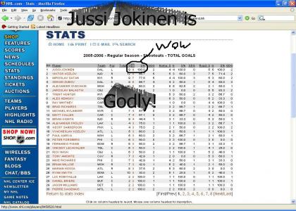 hockey - Jussi Jokinen = god