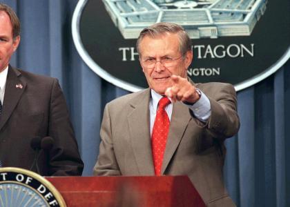 Rumsfeld Resign?