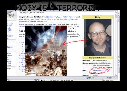 Moby is Responsible for 9/11