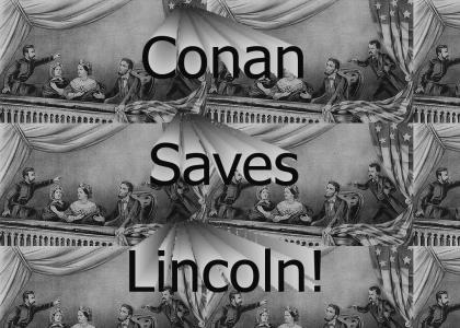 Conan saves Lincoln
