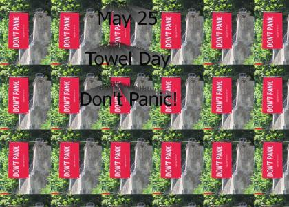 May 25, Towel Day