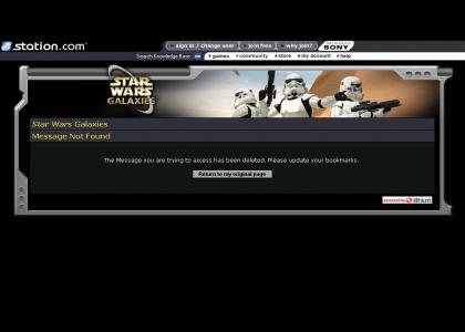 Star Wars Galaxies Forum Simulator
