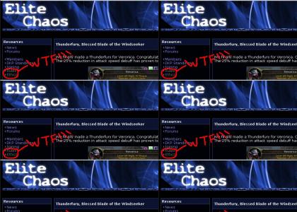 Elite Chaos: Ethics and Rules