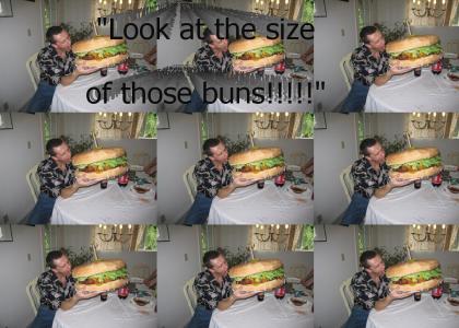 One Mighty Big Burger!