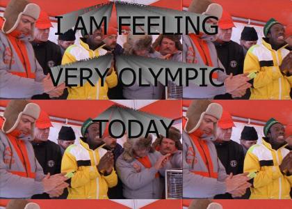 I am feeling very Olympic today