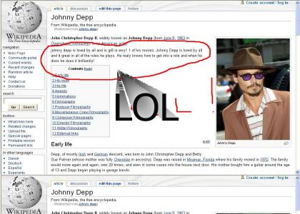 Johnny Depp is gr8