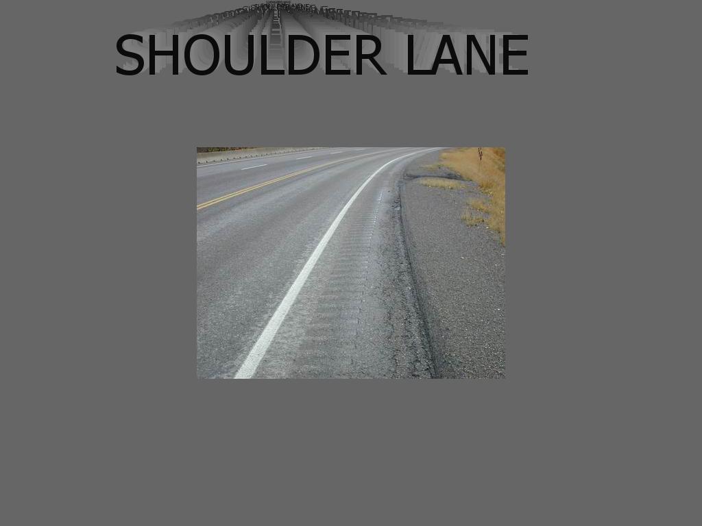shoulderlane