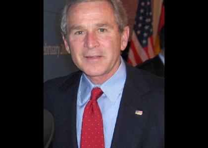 President Bush Stares into your Soul