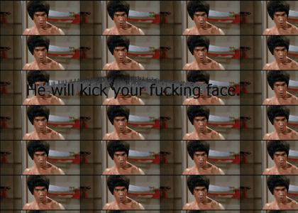 Bruce Lee Doesn't Fuck Around
