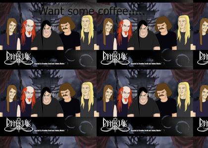 Deth:Klok likes coffee