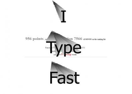 I Type Fast