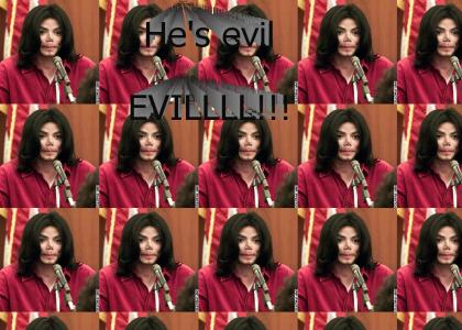 He's evil... evilll!!!