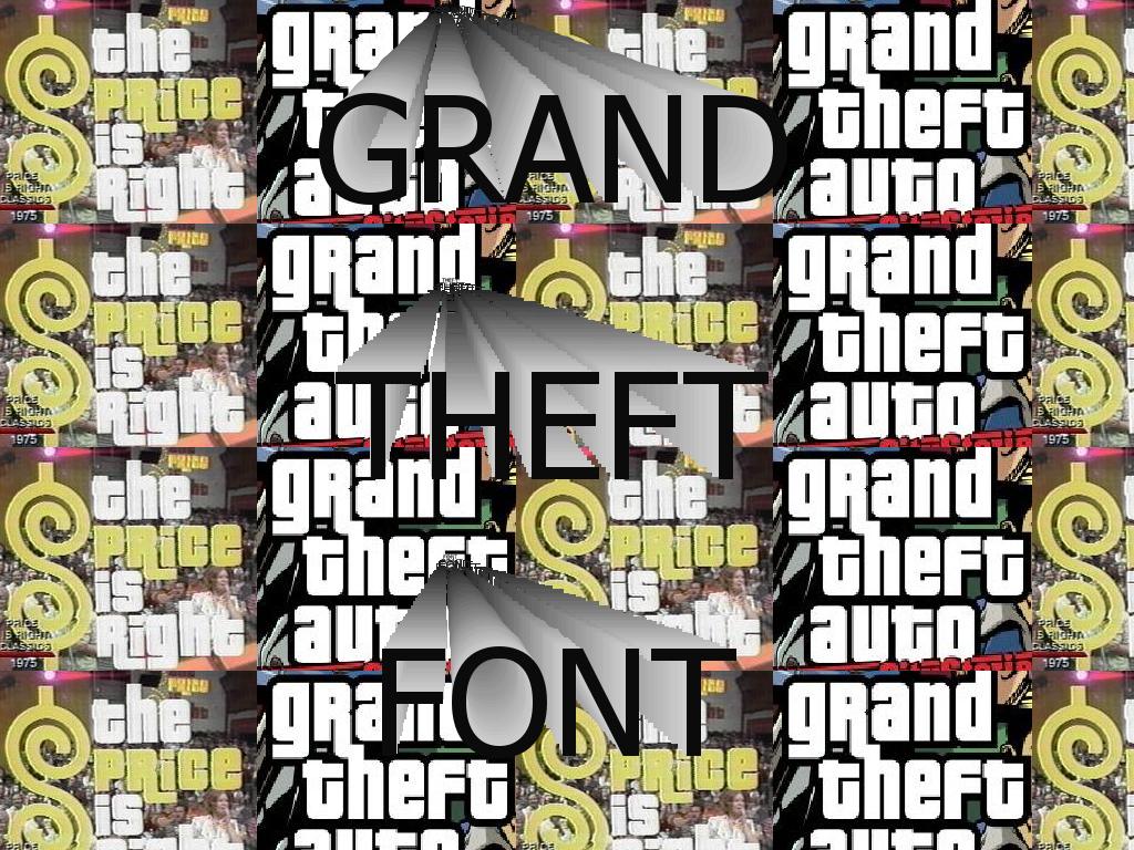 grandtheftfont