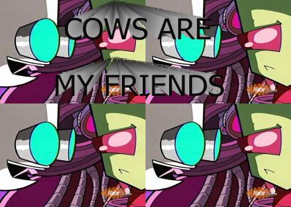 Cows are my friends