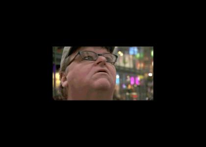 Michael Moore searches for Waldo