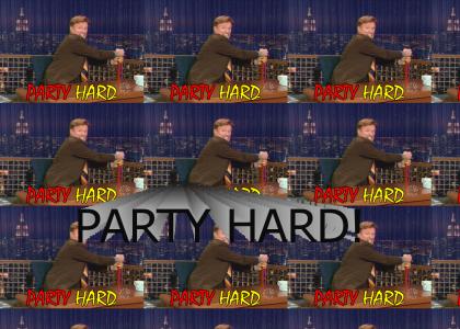 Conan Likes To Party Hard