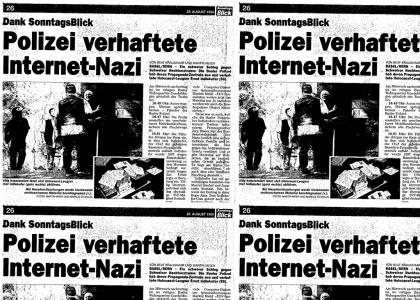 OMG Polizei verhaftete Internet-Nazi (w/ Secret Nazi Guitar Solo!)