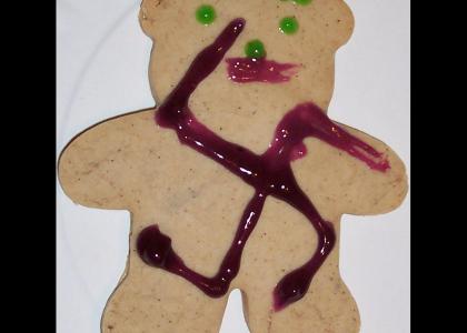 OMG! Secret Nazi Gingerbread Bear!