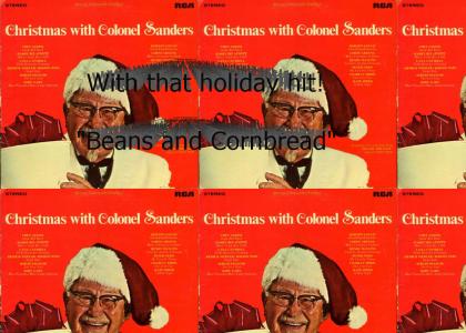 Christmas with colonel sanders...............