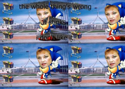 Sonic and Pauline Hanson Speak Out About White People Dancing and Shopping