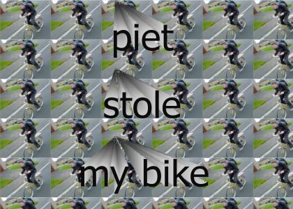 Piet stole my bike