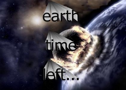 earth time left...