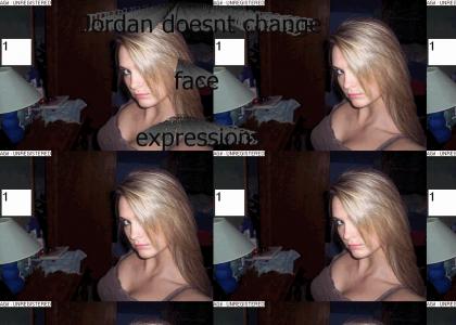 jordan doesnt change facial