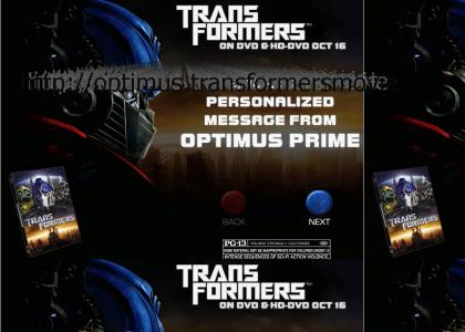 Max is contacted by Optimus Prime
