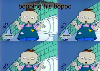 bopping his boppo