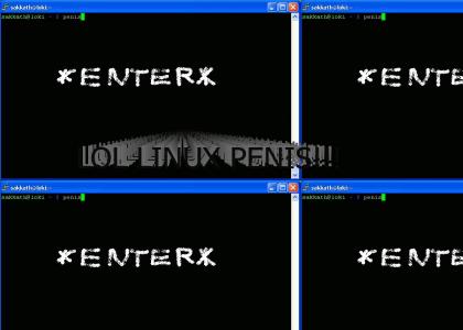 Detachable Linux Penis - alias penis='screen' - Shorterer intro! - Slowerer pic!