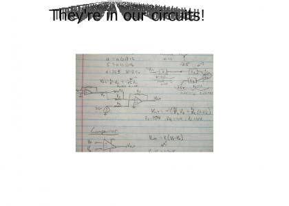 Secret inverting summing operational amplifier