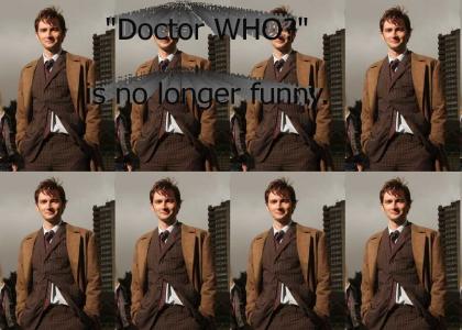 The return of the bad Doctor Who pun