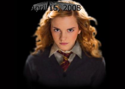 Hermione stares into your soul and knows what your thinking