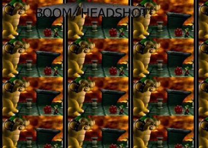 Luigi's Mansion: BOOM HEADSHOT!