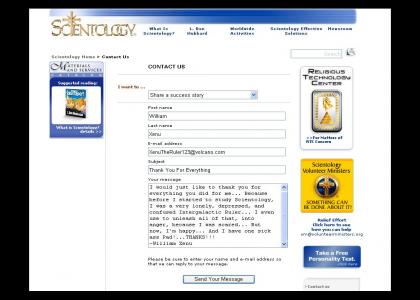 Xenu's Scientology Success Story