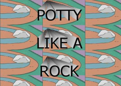 Potty like a Rock