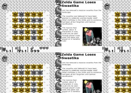 Zelda Game Loses Swastika (now cited)