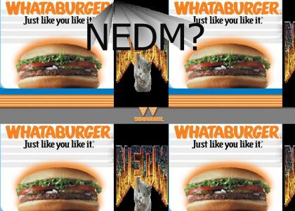 Whataburger NEDM call