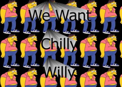 Barney wants Chilly Willy