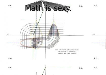 Math is sexy.
